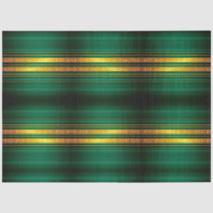 Papier Mousseline Populaire Green Gold Luxury Linen Texture Collecti