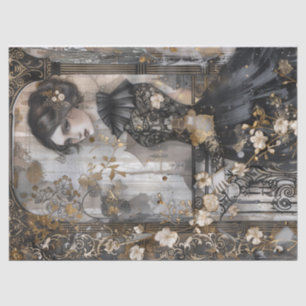Papier Mousseline Portes et portes victoriennes vintages