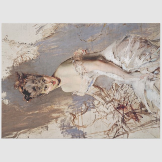 Papier Mousseline Portrait d'Alice Regnault (Beauté féminine) (Recto)