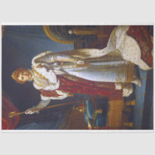 Papier Mousseline Portrait de Napoléon Bonaparte, François Gérard