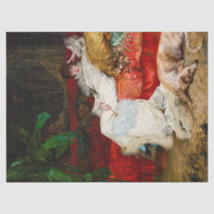 Papier Mousseline Portrait de Sarah Bernhardt par Georges Clairin