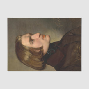 Papier Mousseline Portrait du compositeur Franz Liszt, 1838