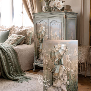 Papier Mousseline Portrait romantique de Field of Dreams & Parasol