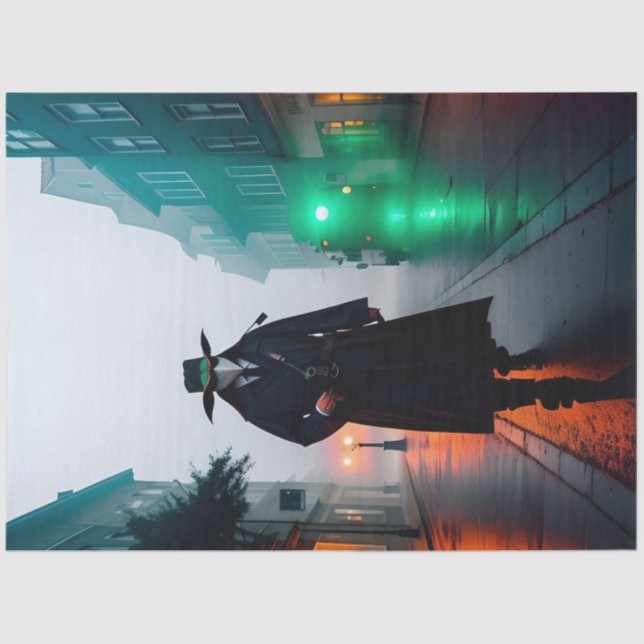 Papier Mousseline Post Apocalypse moderne jour docteur de la peste a (Recto)