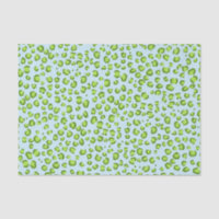 Poster de animal Leopard Motif cadeau vert