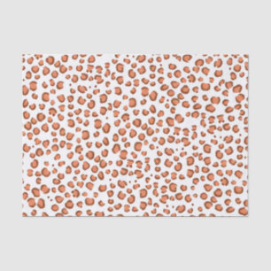 Papier Mousseline Poster de animal Leopard Motif Red Gift