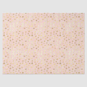 Papier Mousseline Poster de animal rose or   