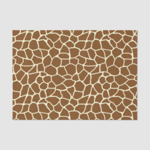 Papier Mousseline Poster de animal sauvage de motif de girafe