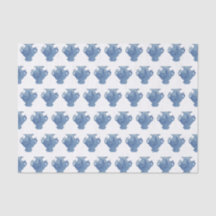 Pots à gingembre en chinoiserie Blue Willow  