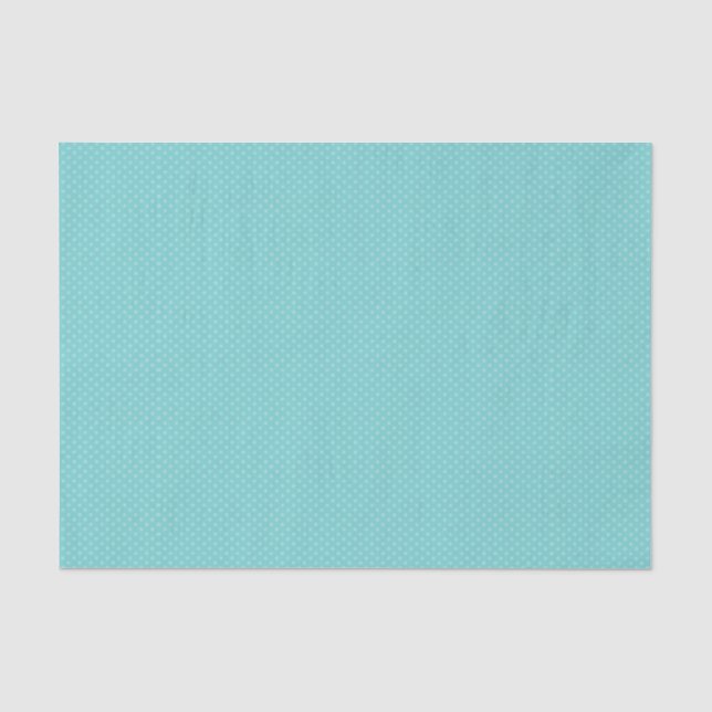 Papier Mousseline Pots Aqua (Recto)