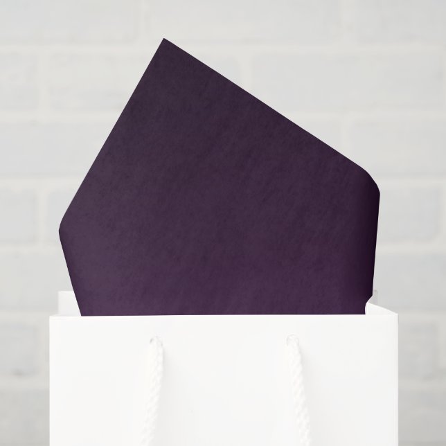 Papier Mousseline pouding aux prunes violet vacances solide (Sac cadeau)