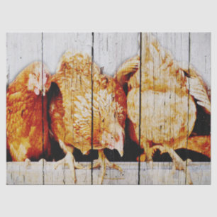 Papier Mousseline Poulets