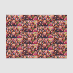 Papier Mousseline Poupées Frida rôle de soie