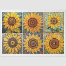 Pour Artistes Artistes Artistes Mosaic Tournesol T