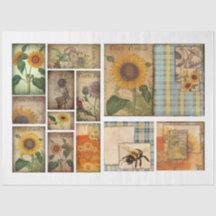 Pour Artistes Artistes Artistes Sunflower Ephemera