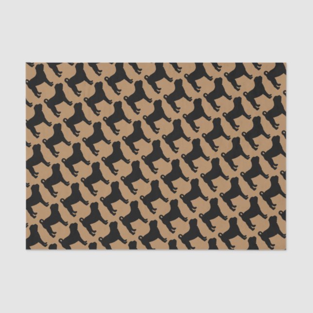 Papier Mousseline Pour l'amour du chinois Shar Pei Chiens (Recto)