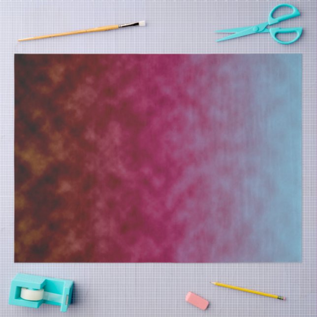 Papier Mousseline Pourpre dérivevoile (Artisanat)