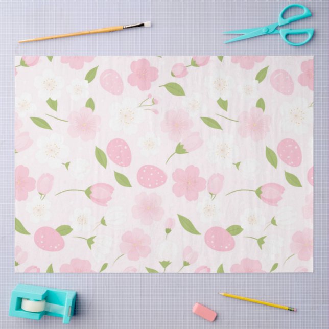 Papier Mousseline Poussière de Printemps Partout (Artisanat)