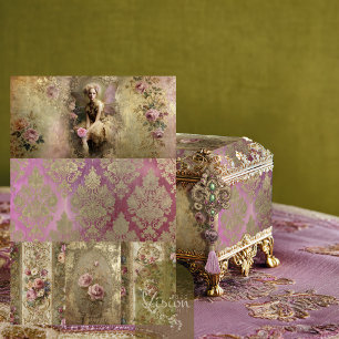 Papier Mousseline Poussière d'Or MixnMatch Tout-en-Un Vintage Fairy