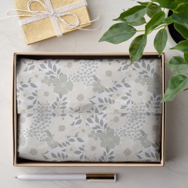 Papier Mousseline Prairie tranquille (Cadeau)