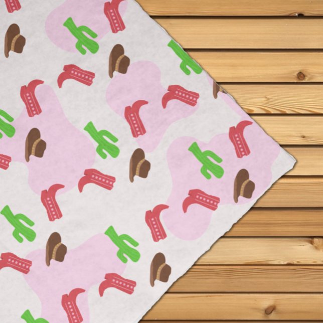 Papier Mousseline Première fille de rodéo 1er anniversaire (Créateur téléchargé)