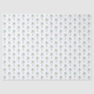 Papier Mousseline Preppy Tropical Banana Plante Chinoiserie Planter