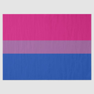 Papier Mousseline Pride bisexuelle (Bi Drapeau)