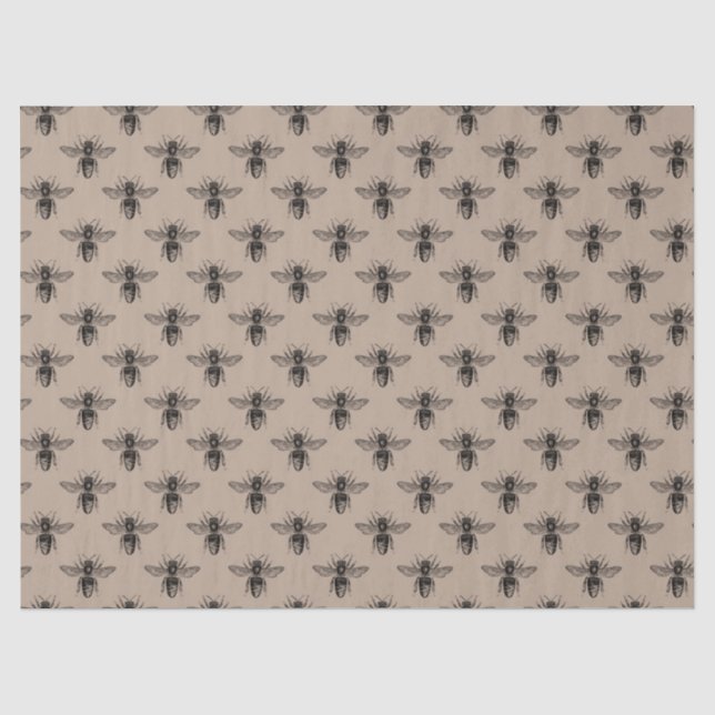 Papier Mousseline Princess Bee Series Design 11 (Recto)