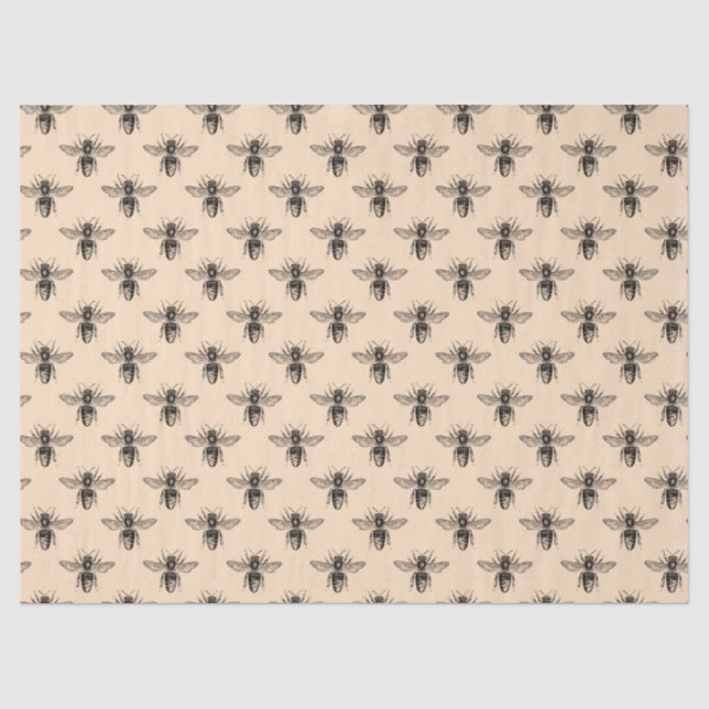 Papier Mousseline Princess Bee Series Design 22 (Recto)