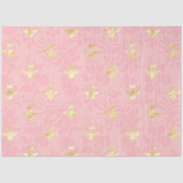 Papier Mousseline Princess Bee Series Design #4 (Recto)