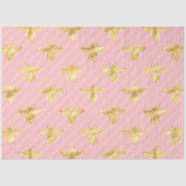 Papier Mousseline Princess Bee Series Design #7 (Recto)