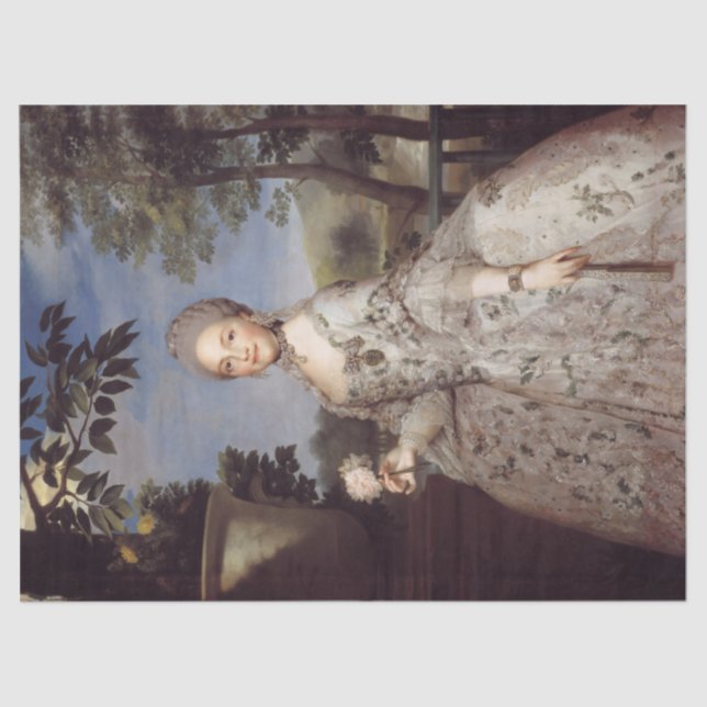 Papier Mousseline Princesse (Recto)