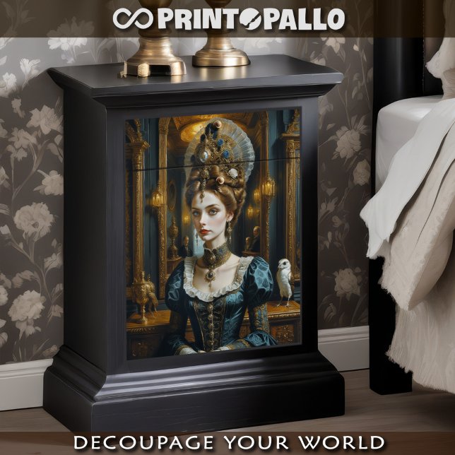 Papier Mousseline Princesse à l'époque victorienne  (Créateur téléchargé)