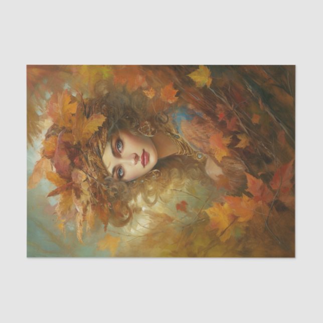 Papier Mousseline Princesse d'automne (Recto)