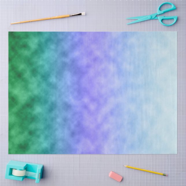 Papier Mousseline Printemps sous le ciel (Artisanat)