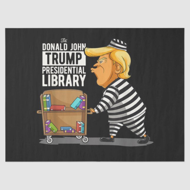 Papier Mousseline Prison Trump Presidential Library (Recto)