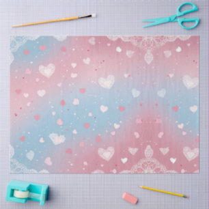 Papier Mousseline Promesse Pastel