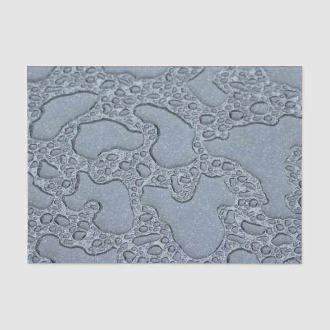 Papier Mousseline Pudles humides de pluie (Raindrops) (Recto)