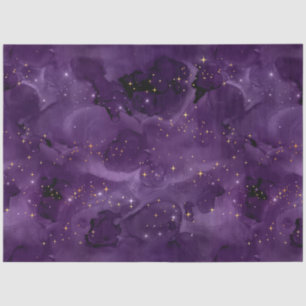 Papier Mousseline Purple Galaxy Series Design 8