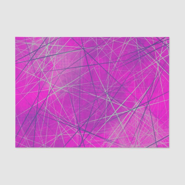 Papier Mousseline Purple n lignes réseau roses Abstraites (Recto)