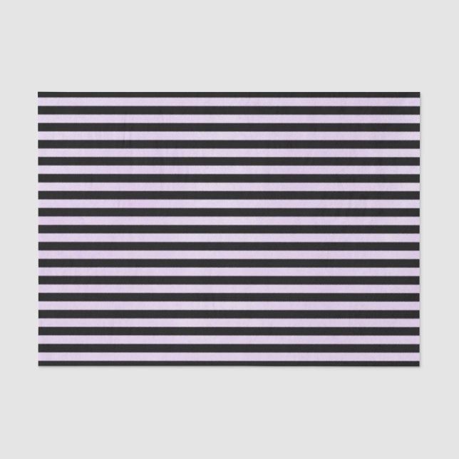 PAPIER MOUSSELINE PURPLE & STRIPES NOIRES (Recto)