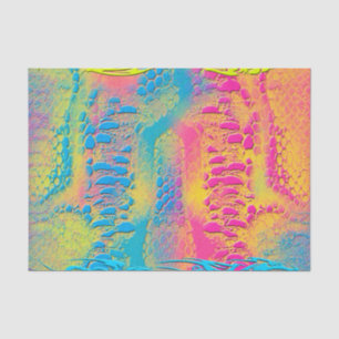 Papier Mousseline PYTHON - moderne fractale décorative -