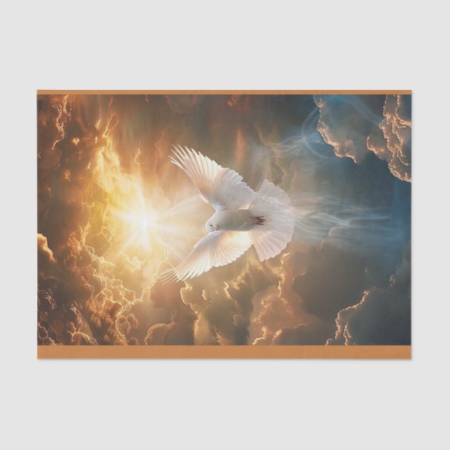 Papier Mousseline Quand les colombes volent10 (Recto)