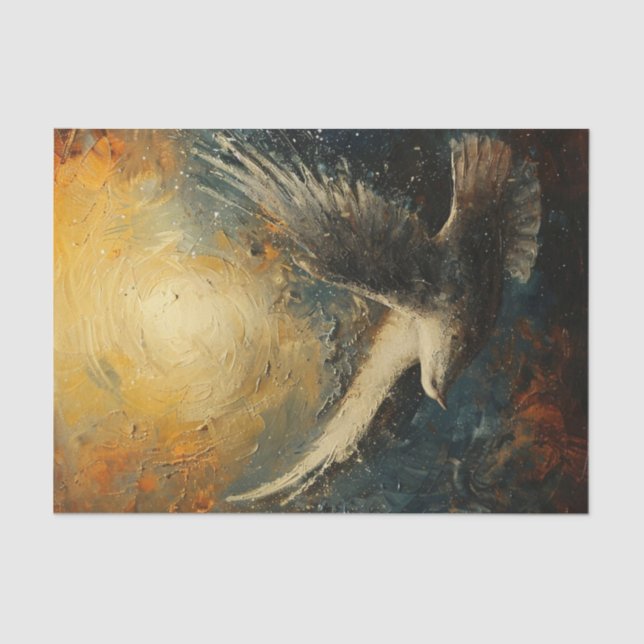 Papier Mousseline Quand les colombes volent3 (Recto)