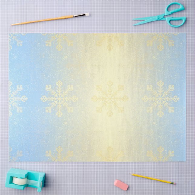Papier Mousseline Quand l'horloge devient or (Artisanat)