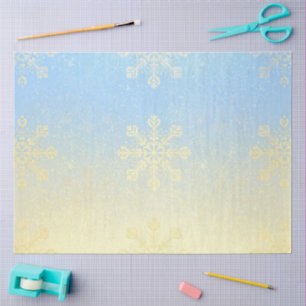 Papier Mousseline Quand l'horloge devient or