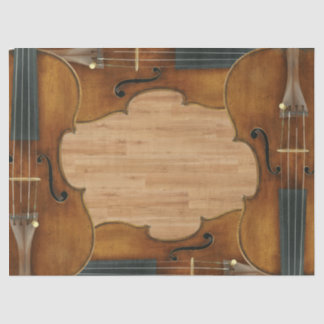 Papier Mousseline Quartet de violon de Stradivari sur l'effet en