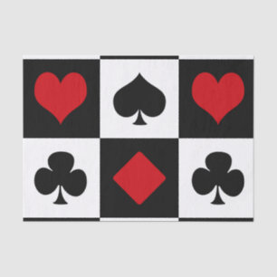 Papier Mousseline Quatre combinaisons de cartes