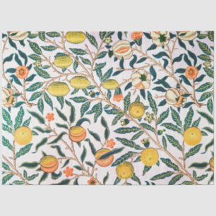 Papier Mousseline Quatre fruits, William Morris
