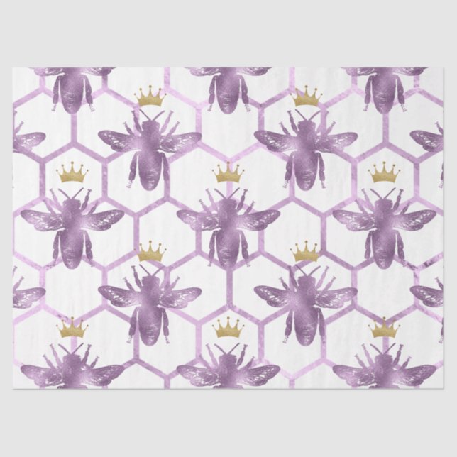Papier Mousseline Queen Bee Series Design 32 (Recto)